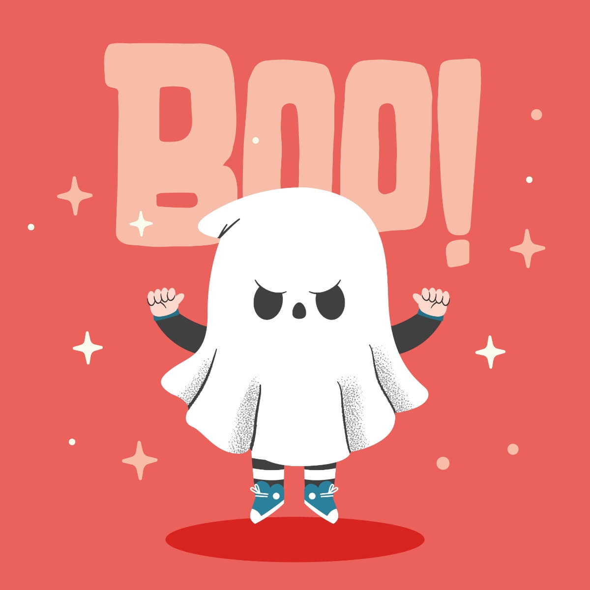 Card Cute Ghost