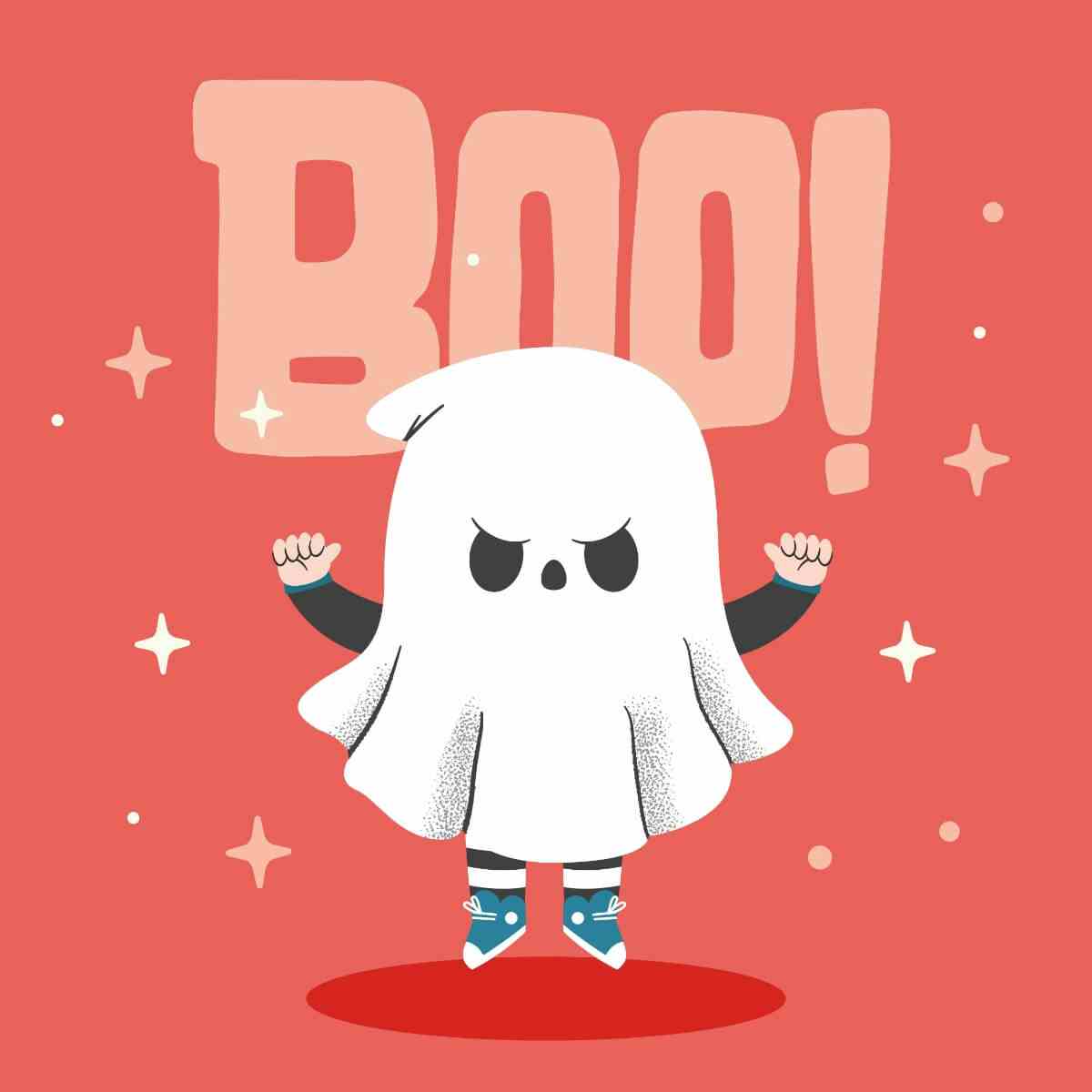 Card Cute Ghost