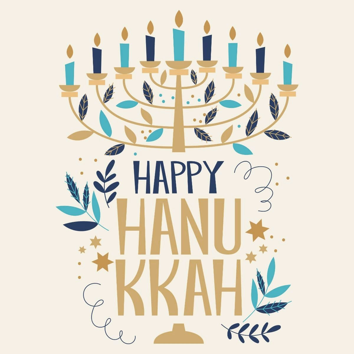 Card Happy Hanukkah