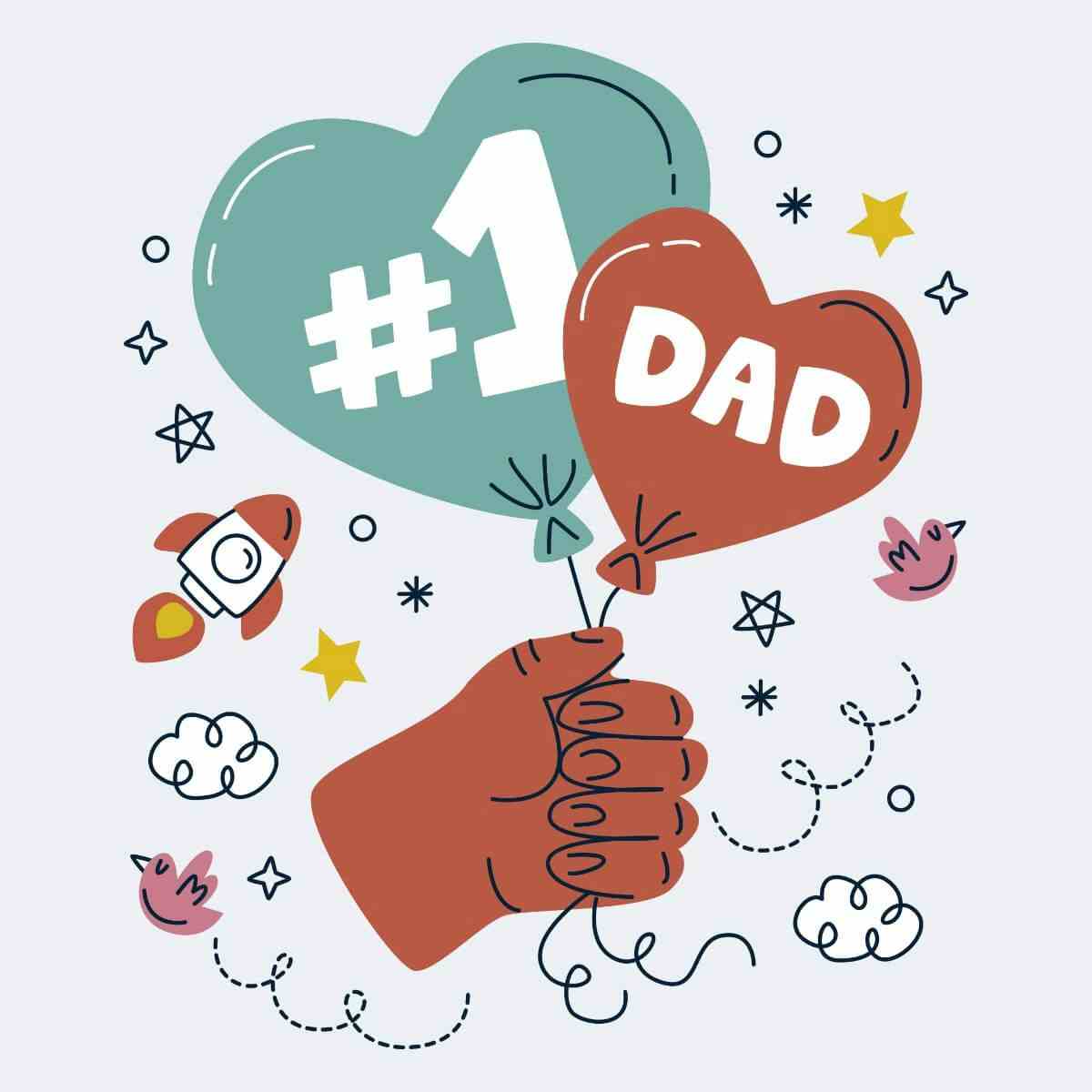 Card Number 1 Dad