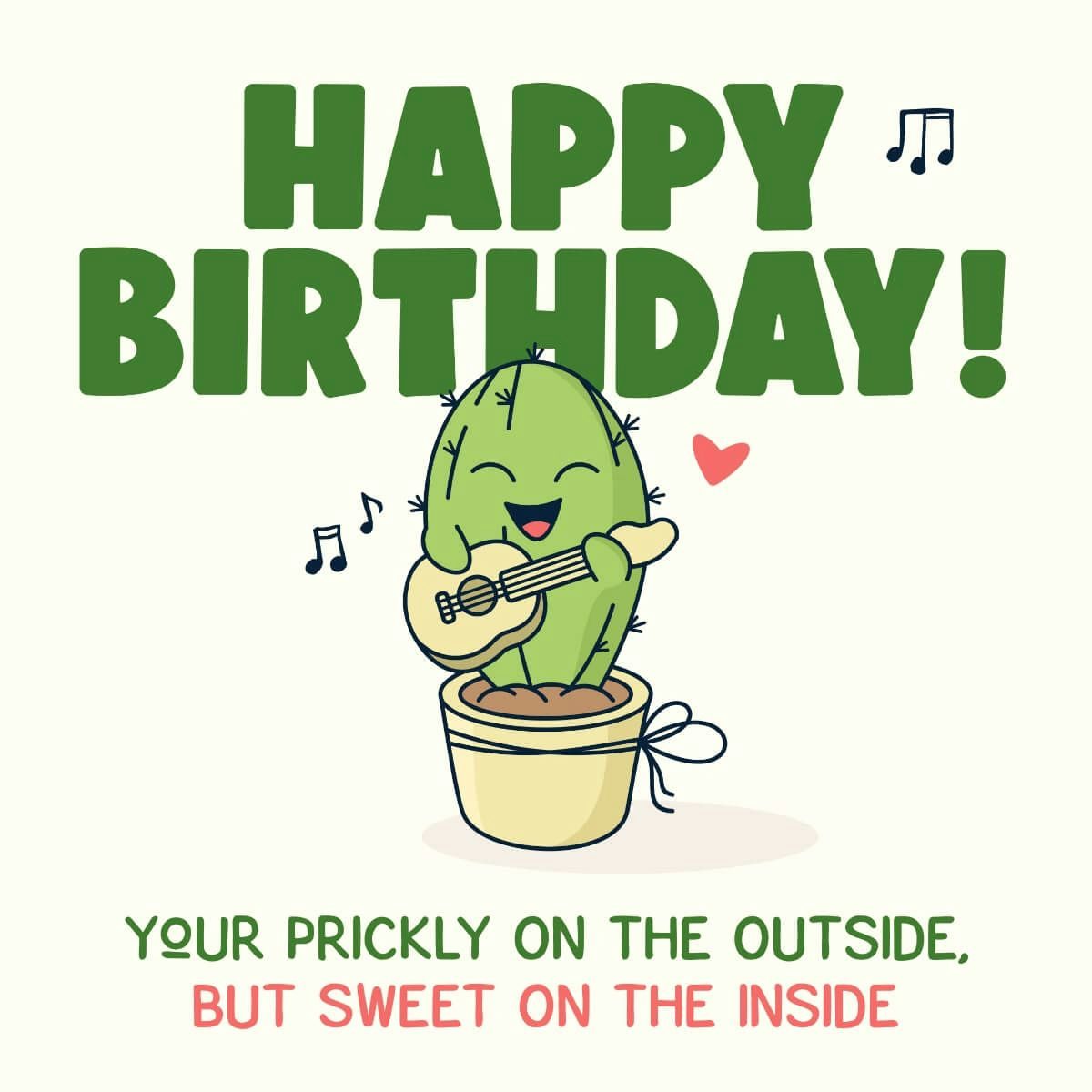 Card Prickly on the Outside