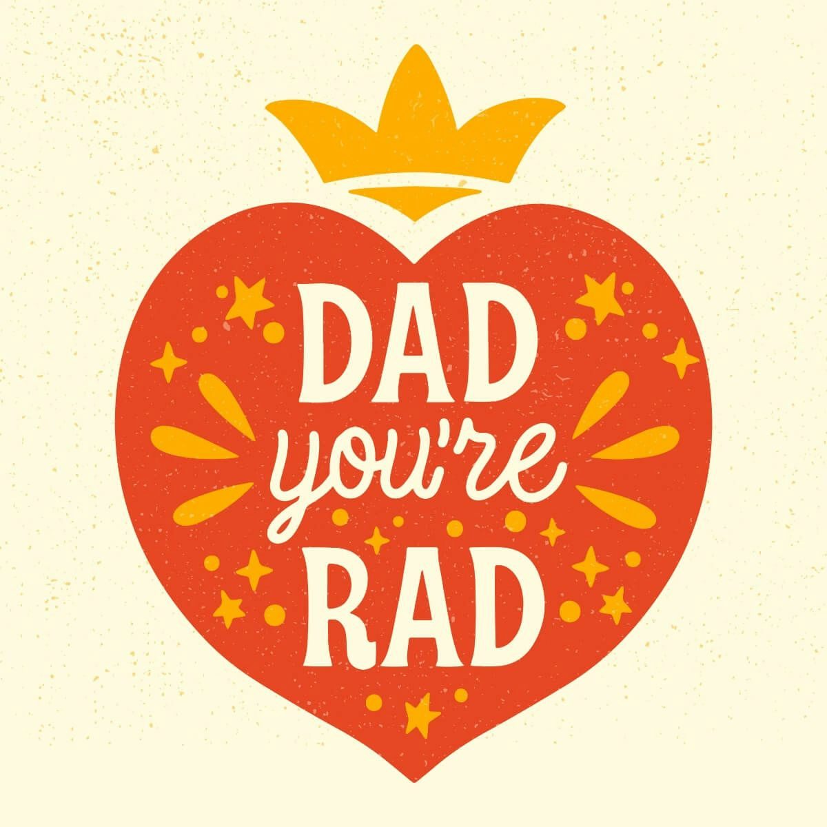 Card Dad, You're Rad