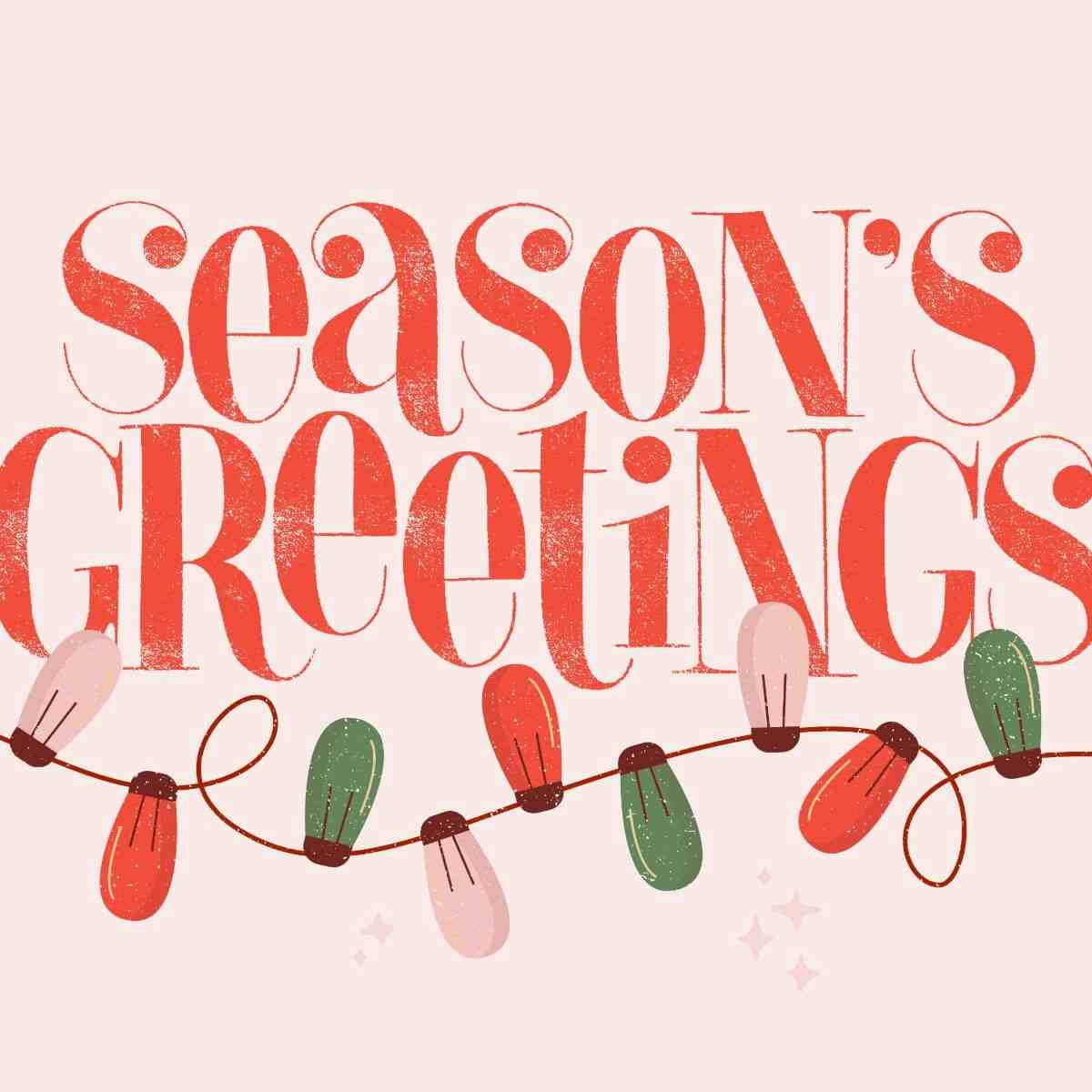 Card Seasons Greetings